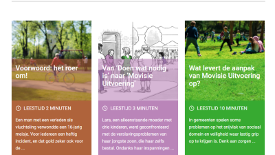 Movisie Uitvoering: doen wat nodig is