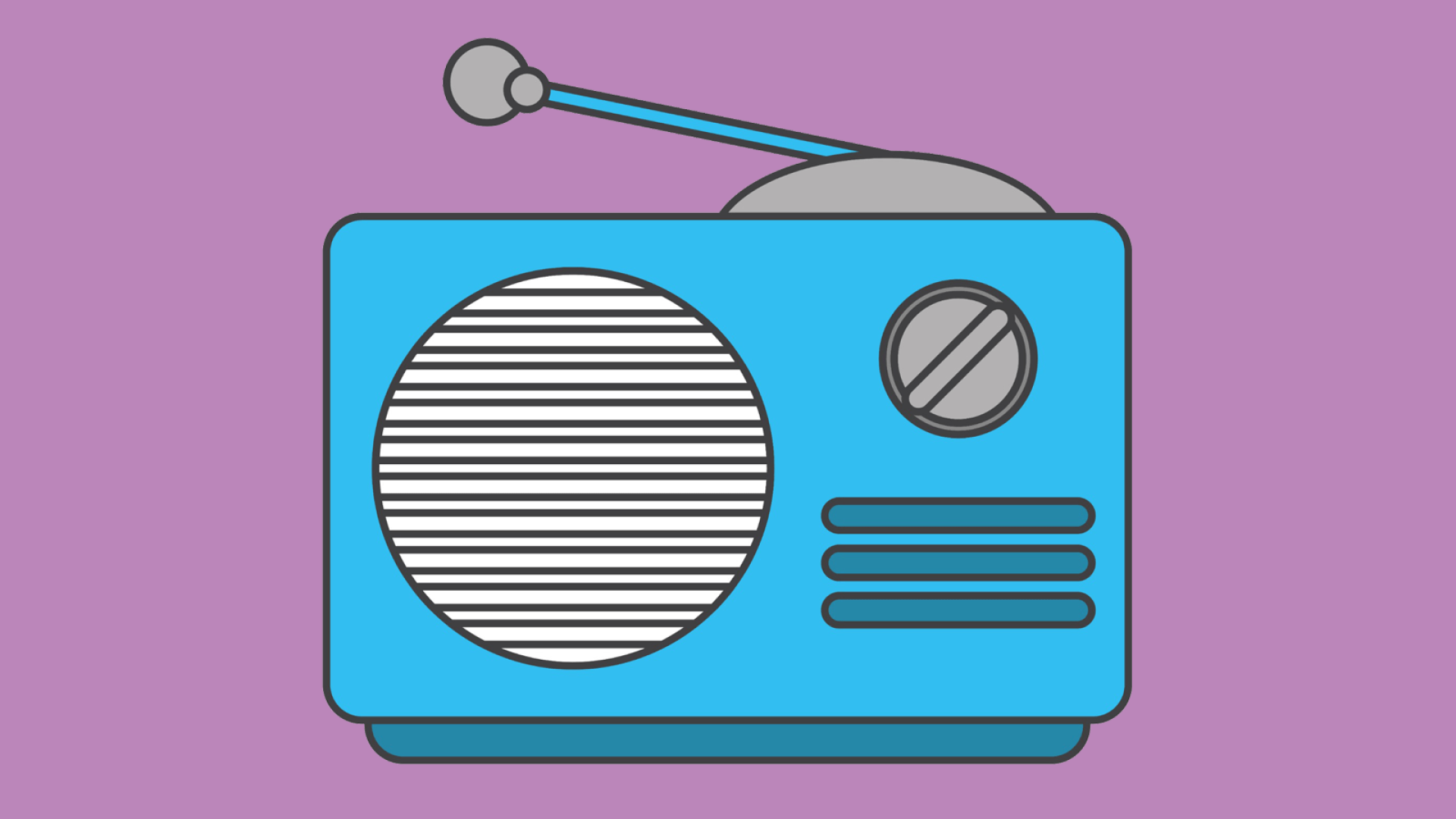 Illustratie radio