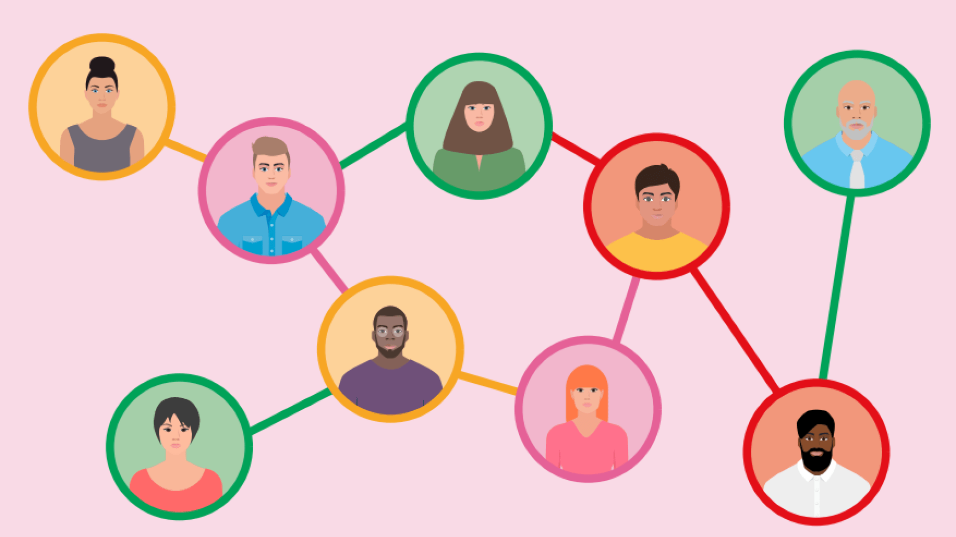 Illustratie informele netwerken