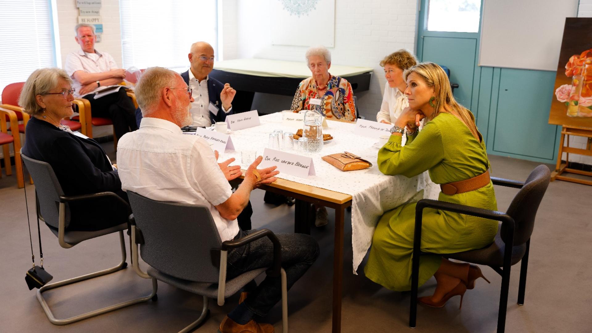 Maxima bezoek Voorzorgcirkels