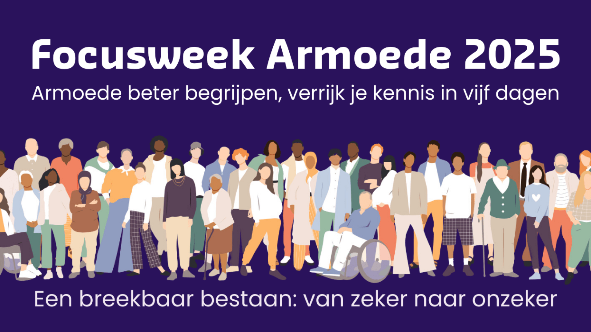 illustratie van focusweek armoede